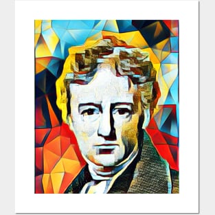 Charles Lamb Abstract Portrait | Charles Lamb Artwork 2 Posters and Art